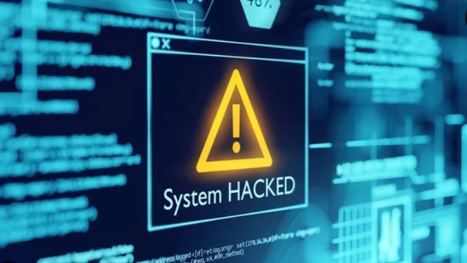 System Hacked  during  ransomware attack